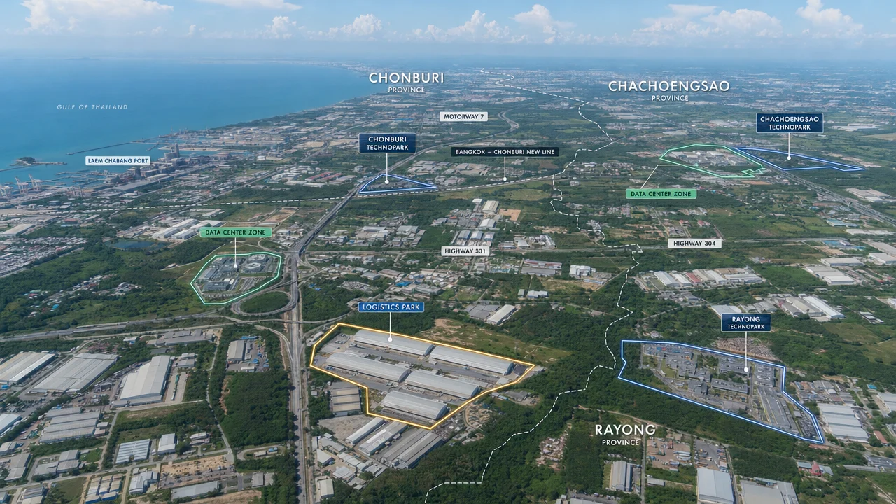 Thailand invests 570 billion baht in data centers: how energy and water shortages are changing infrastructure incentives on the Eastern Seaboard
