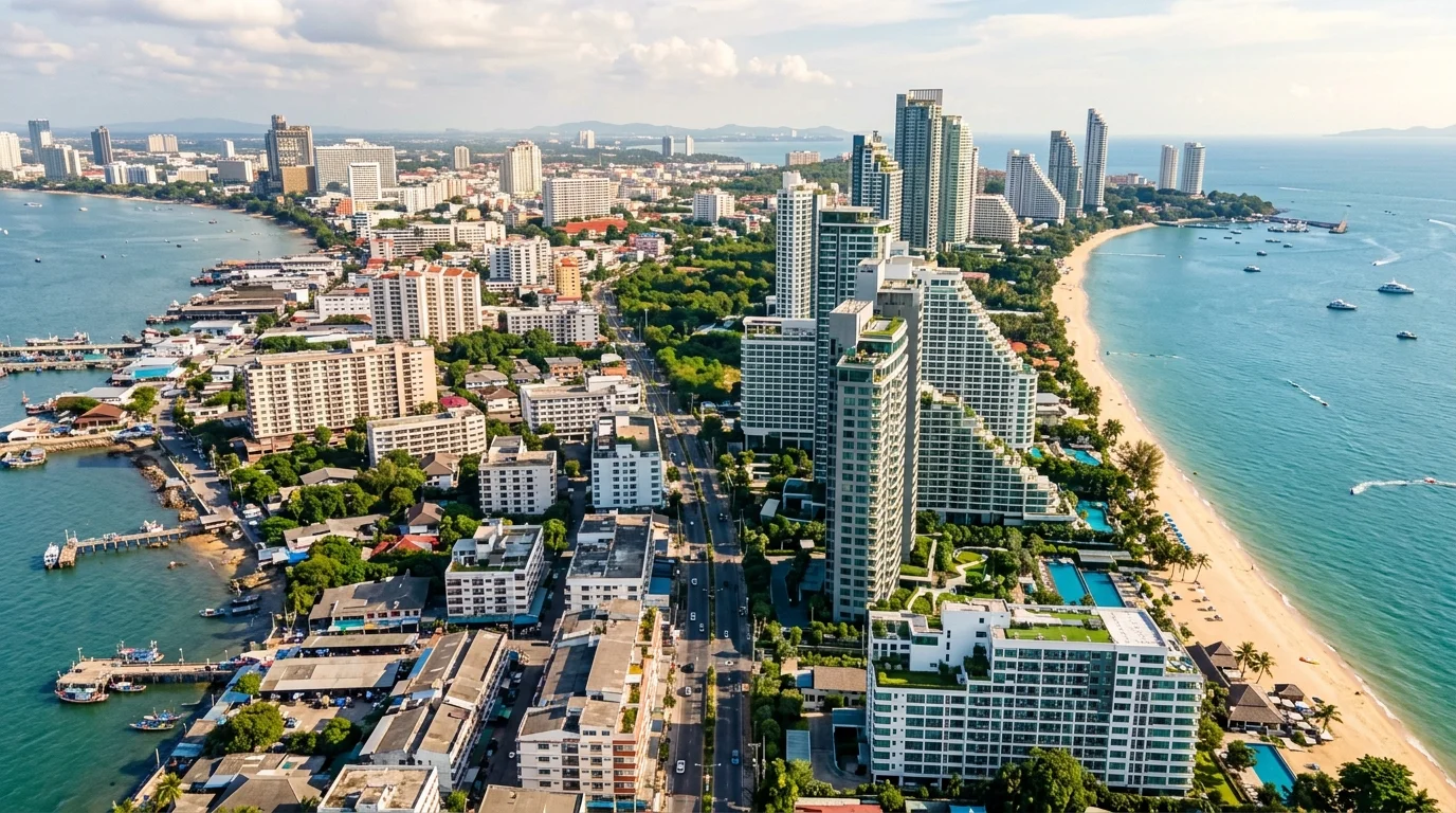 Naklua or Wongamat: where is it more profitable to buy a condo in North Pattaya in 2026