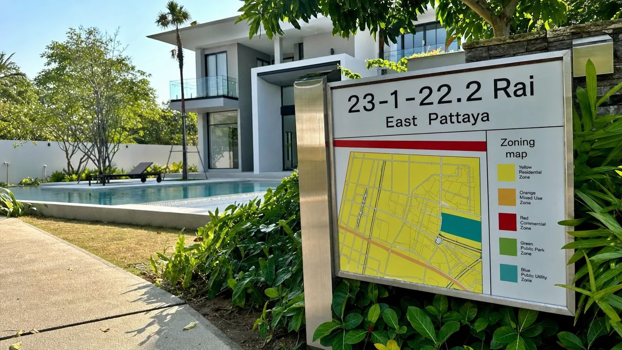 Вилла в East Pattaya с участком - объект переоценки кадастровой стоимости 2027