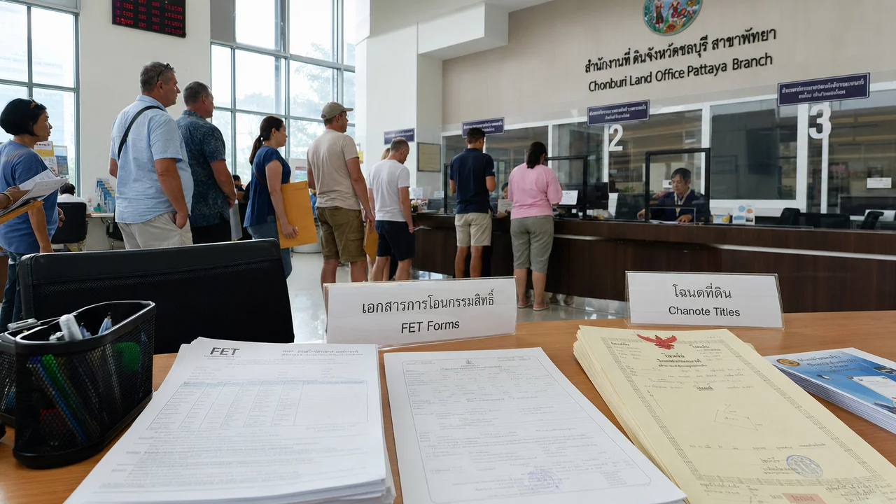 Регистрация права собственности на кондоминиум в Лэнд Офисе Паттайи