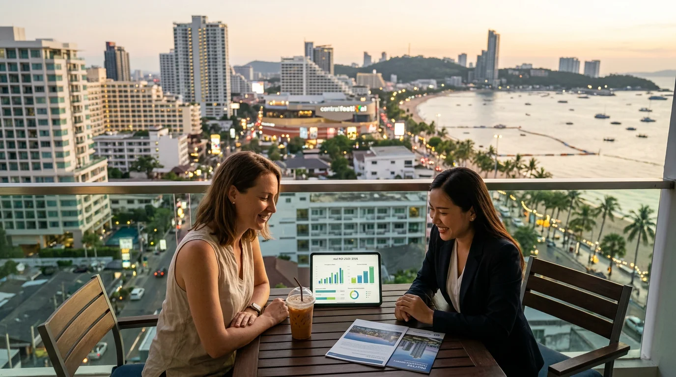 Rental Yield of Condos in Central Pattaya: Real ROI 2025-2026