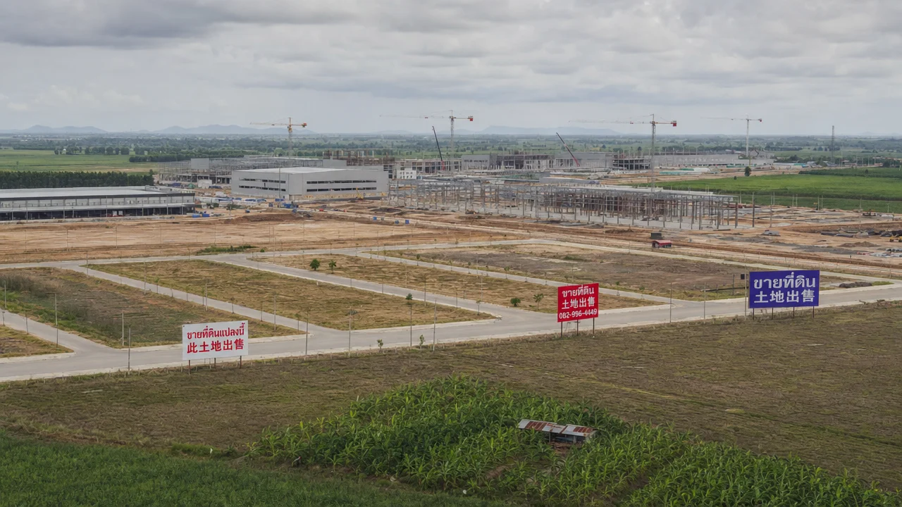 Land prices in EEC have increased by 44% over the year: how this affects villas in Pattaya