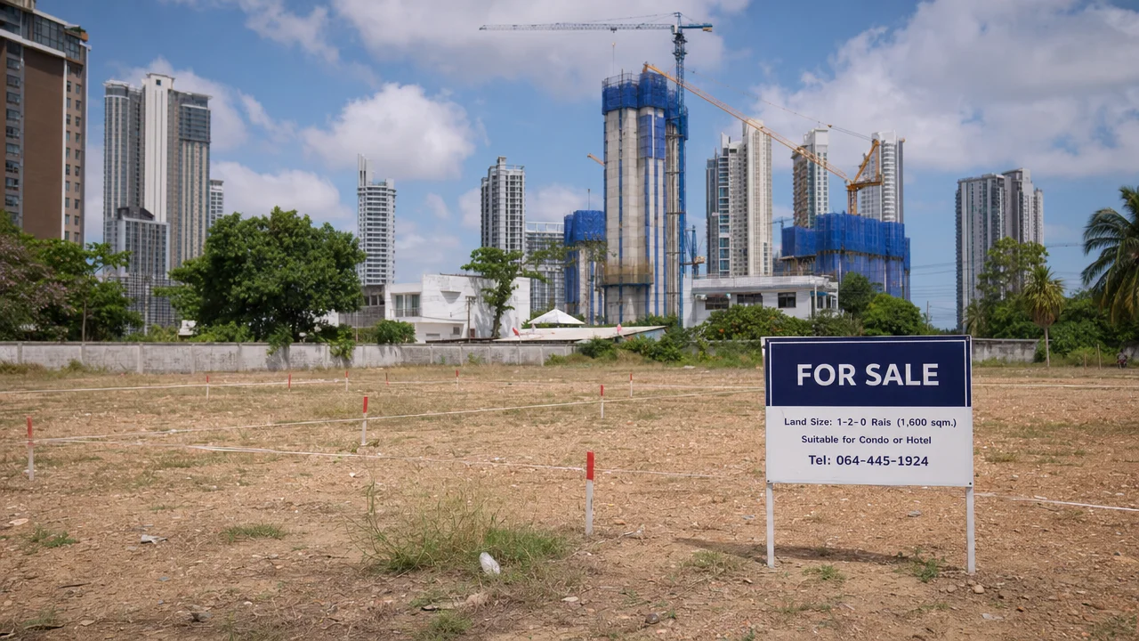 Thailand Developers Selling Off Land Banks: What Will Change in Pattaya