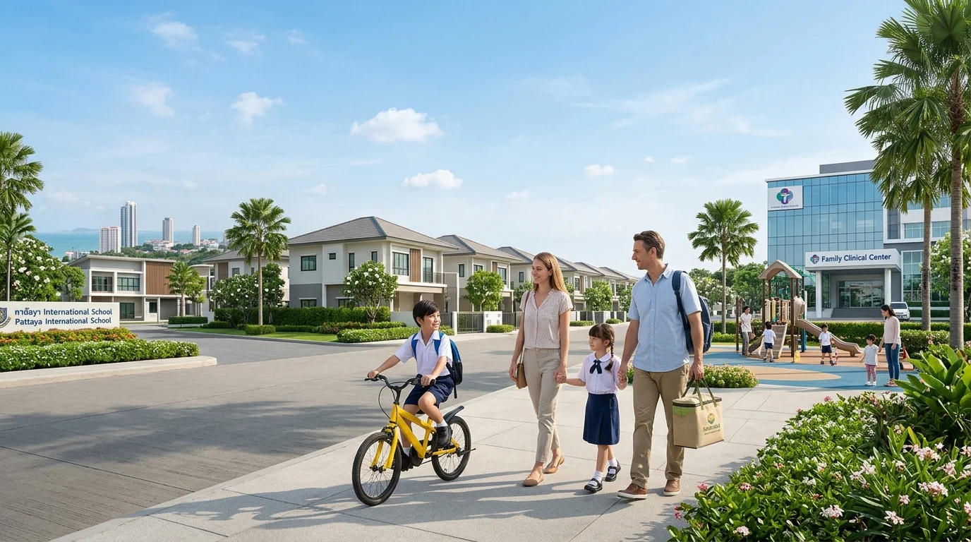 Eastern Pattaya for Families with Children: Schools, Hospitals, and Parks in 2026