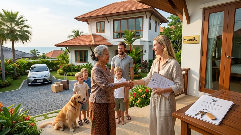 Purchase of property in a Thai name