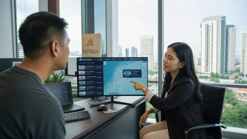 Real estate agents in Pattaya make decisions in 8 seconds with AI in 2026