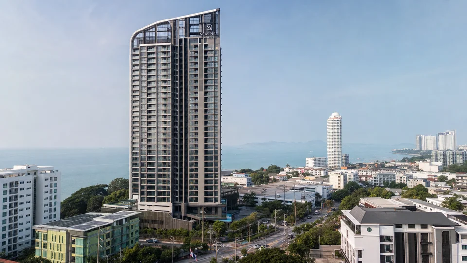 Seaspire Jomtien: 15% premium for sea view or 7.8% annual return