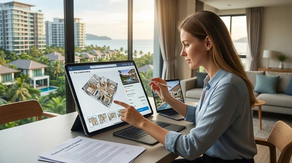 Online property purchase in Thailand