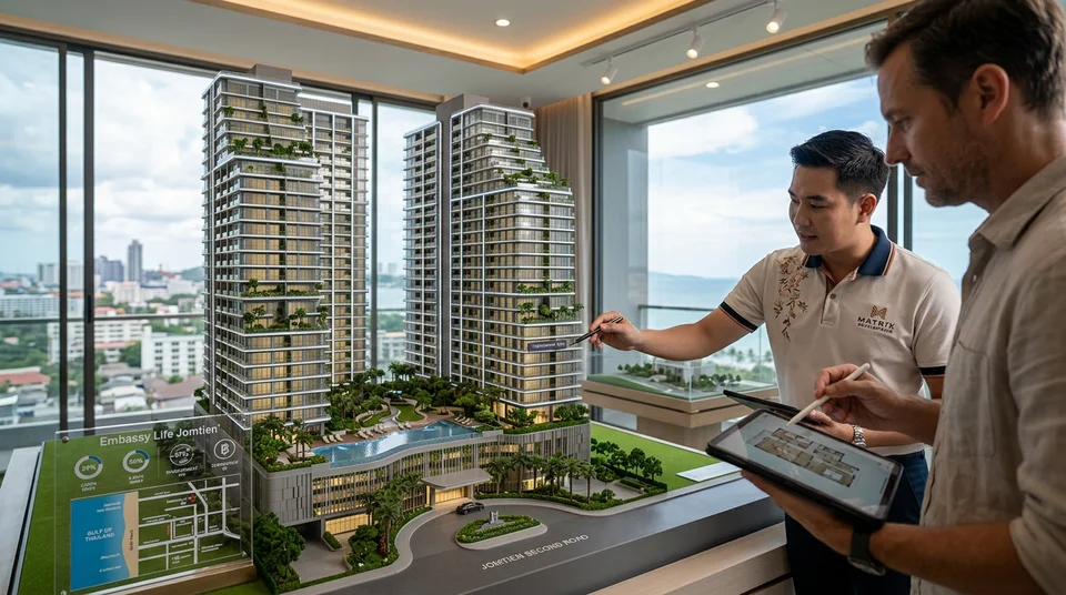 Embassy Life Jomtien в 2026: инвестиционный анализ проекта в Паттайе