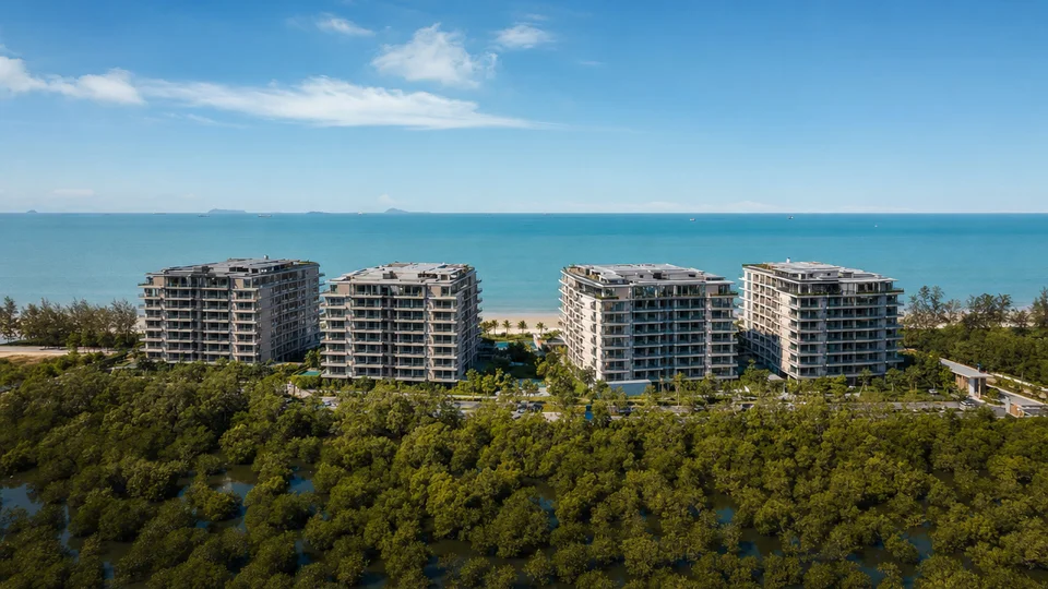 Panora Estuaria 2026: Exclusive Beachfront in Jomtien with Direct Beach Access