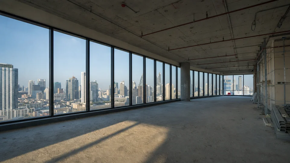 Кризис вакантности офисов в Бангкоке 2026: 600 000 м² нового предложения