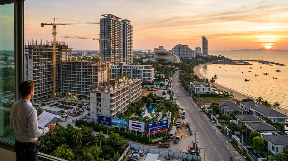 In Jomtien 2026: investments in new developments with growth of 12–15% per annum