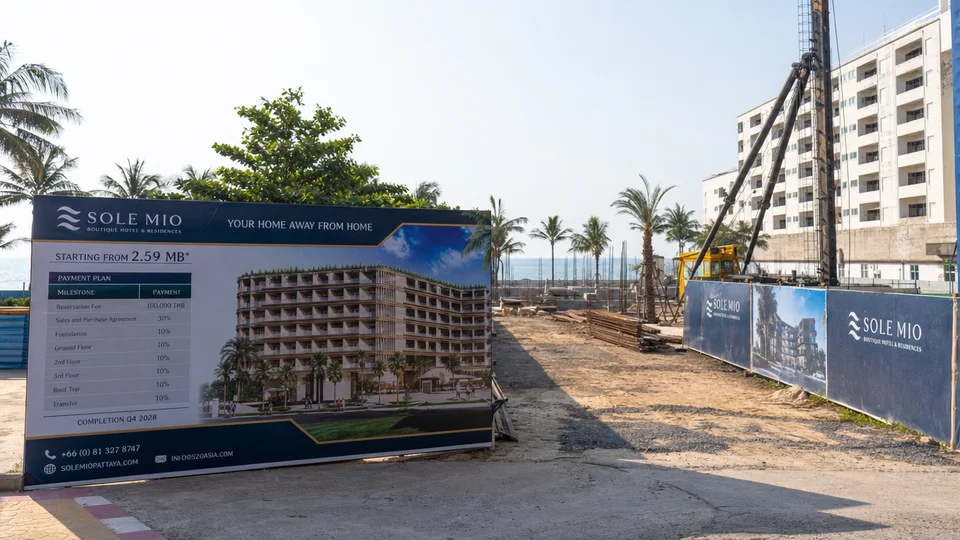 Embassy Life Pattaya: why the developer requires 100% prepayment in 2026