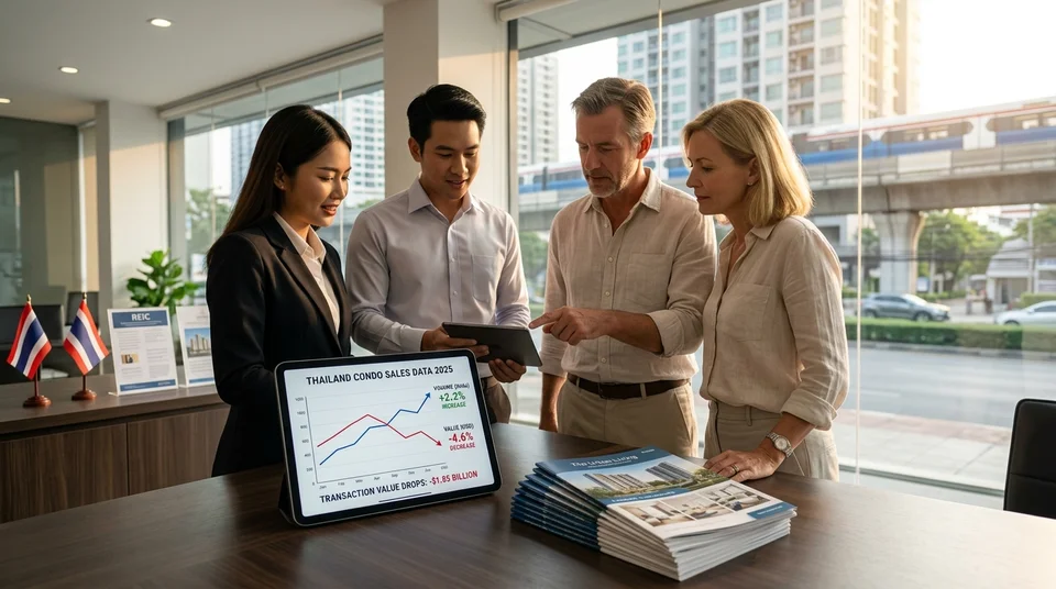 Foreigners bought 4.6% fewer condos in Thailand in 2025: statistics by country